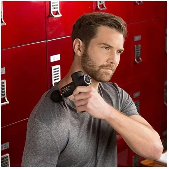 Copper Fit Unisex Adult Massage Gun, Rechargeable with 4 Massage Attachments - Picture 7 of 8